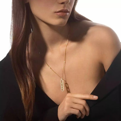 [Amore Jewels]Diamond Necklace Move 10Th