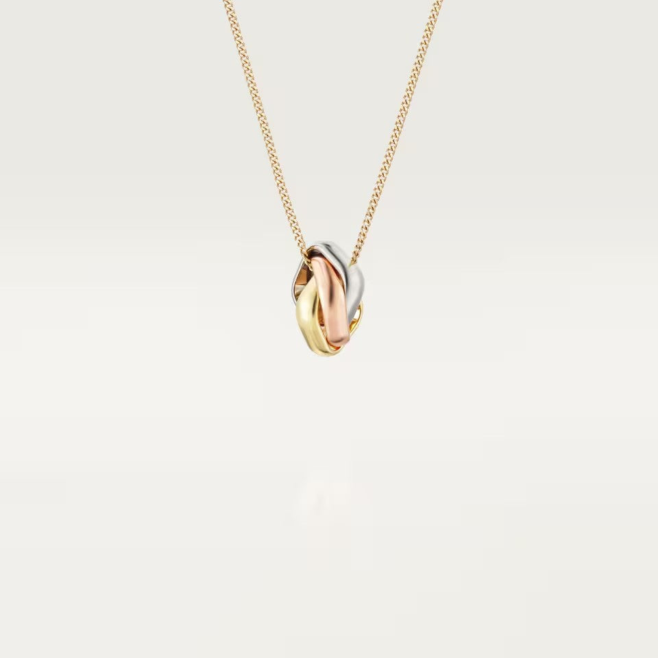 [Amore Jewels]TRINITY CUSHION NECKLACE COLLECTION