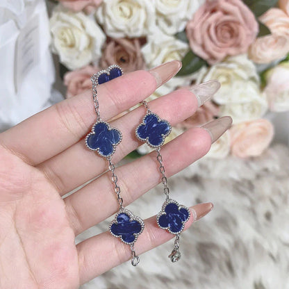 [Amore Jewels]CLOVER 5 MOTIF PIETERSITE BRACELET COLLECTION