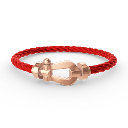 [Amore Jewels]FORCE LARGE HORSESHOE NO DIAMOND BRACELET ROSE GOLD