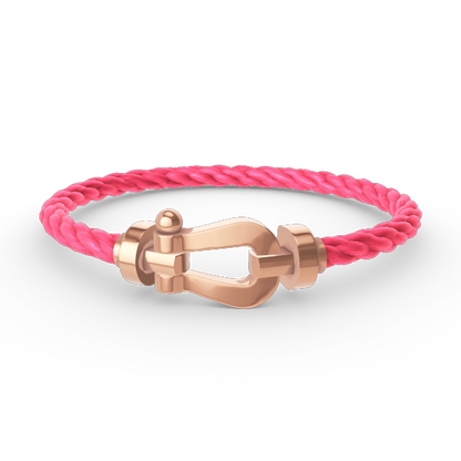 [Amore Jewels]FORCE LARGE HORSESHOE NO DIAMOND BRACELET ROSE GOLD