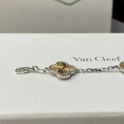 [Amore Jewels] CLOVER 5 MOTIF LASER BRACELET COLLECTION