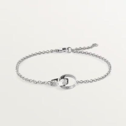 [Amore Jewels]LOVE BRACELET DOUBLE RING