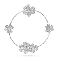 [Amore Jewels]FRIVOLE SILVER 5 FLOWERS BRACELET