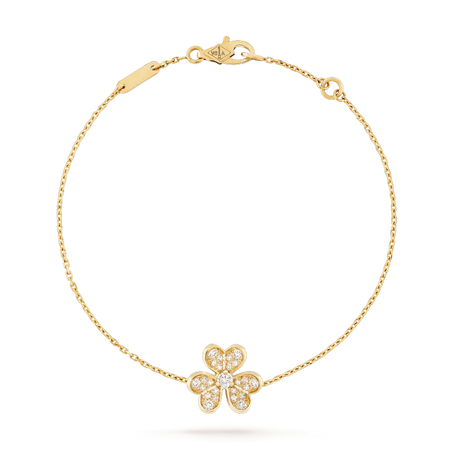[Amore Jewels]FRIVOLE GOLD FLOWER DIAMOND BRACELET