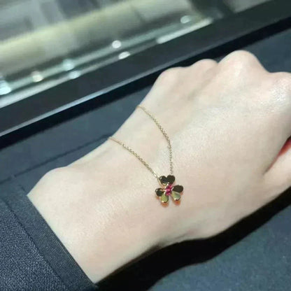[Amore Jewels]FRIVOLE GOLD FLOWER NECKLACE