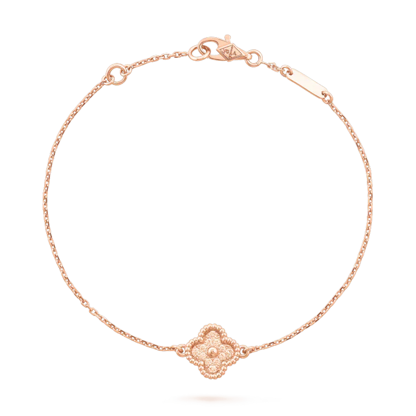 [Amore Jewels]CLOVER SINGLE FLOWER BRACELET