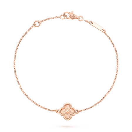[Amore Jewels]CLOVER SINGLE FLOWER BRACELET