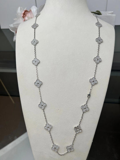 [Amore Jewels]CLOVER 20 MOTIFS DIAMOND SILVER