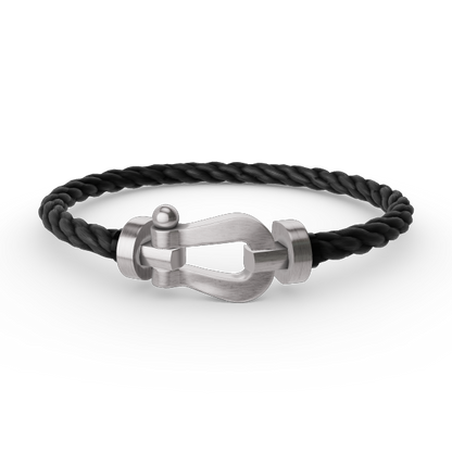[Amore Jewels]FORCE LARGE HORSESHOE NO DIAMOND BRACELET SILVER