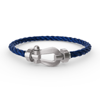 [Amore Jewels]FORCE LARGE HORSESHOE NO DIAMOND BRACELET SILVER