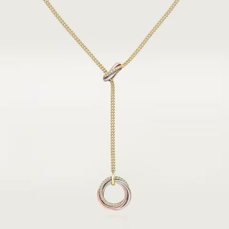 [Amore Jewels]TRINITY DIAMONDS NECKLACE