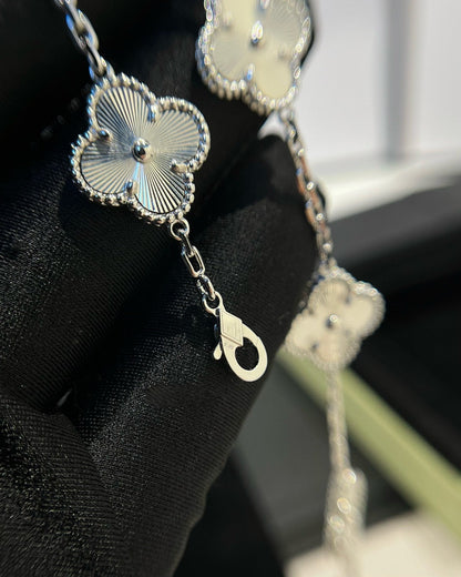[Amore Jewels] CLOVER 5 MOTIF LASER BRACELET COLLECTION